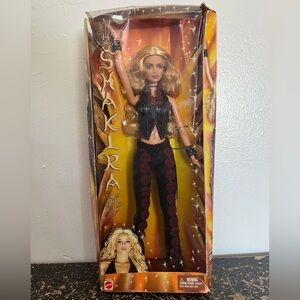 Shakira Doll with Black and Red Outfit